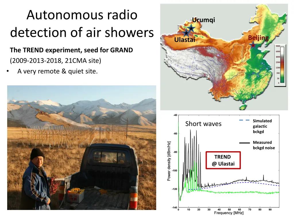 autonomous radio detection of air showers