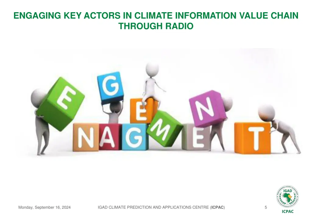 engaging key actors in climate information value 4