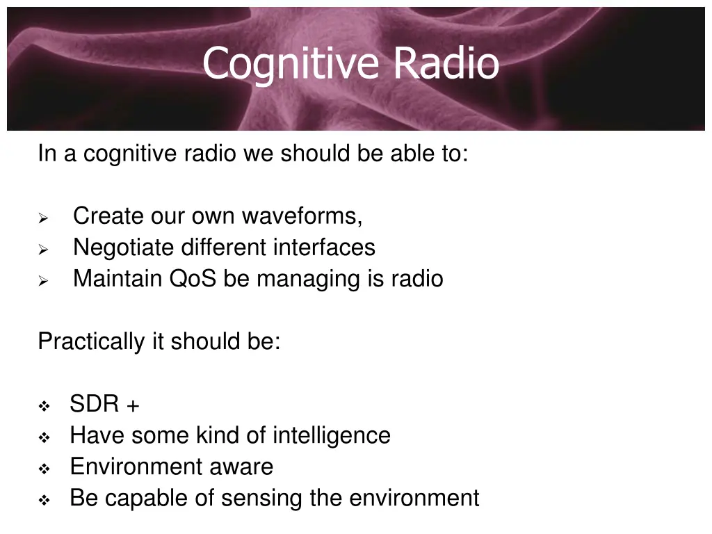 cognitive radio 3