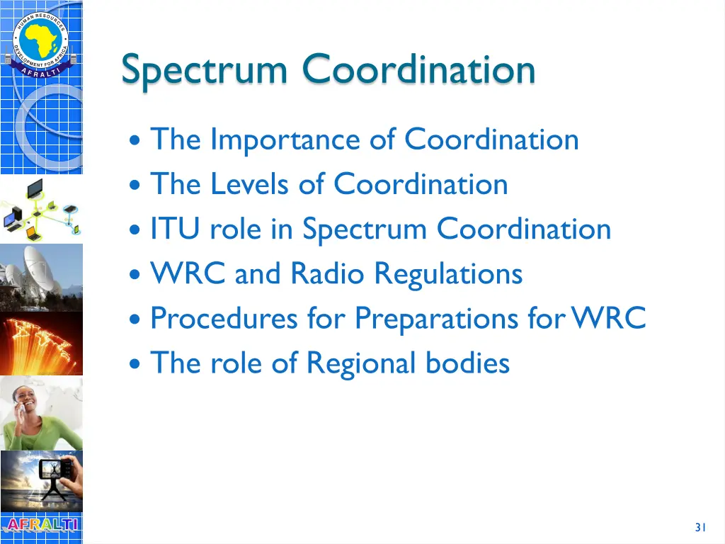 spectrum coordination