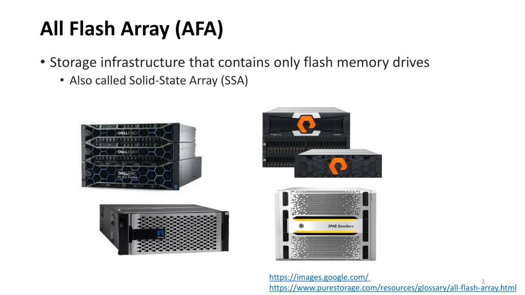 all flash array afa