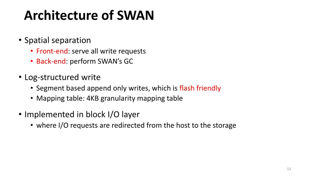 architecture of swan