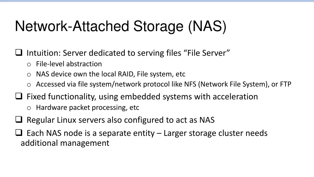 network attached storage nas