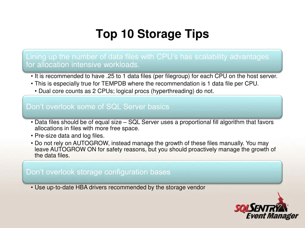 top 10 storage tips 2