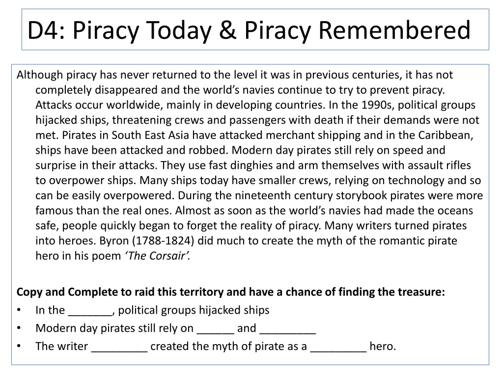 d4 piracy today piracy remembered