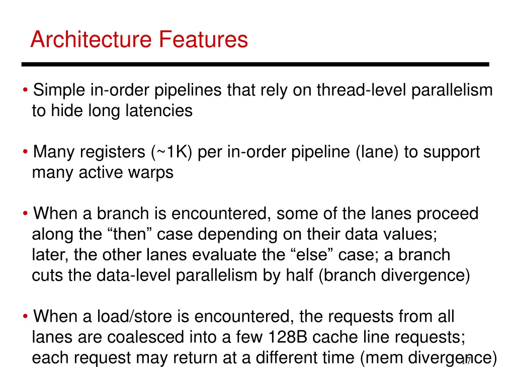 architecture features