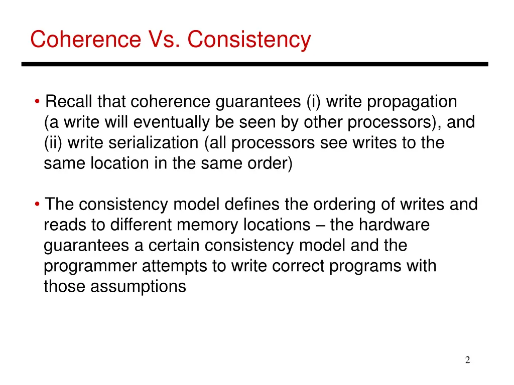 coherence vs consistency