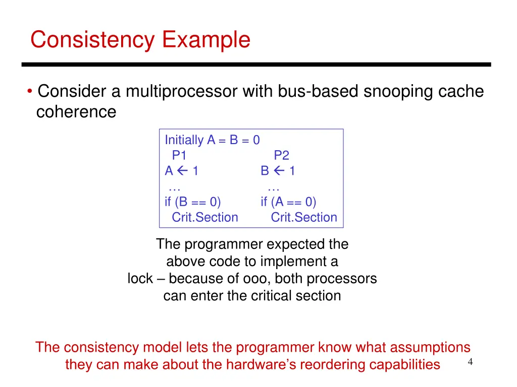 consistency example 1