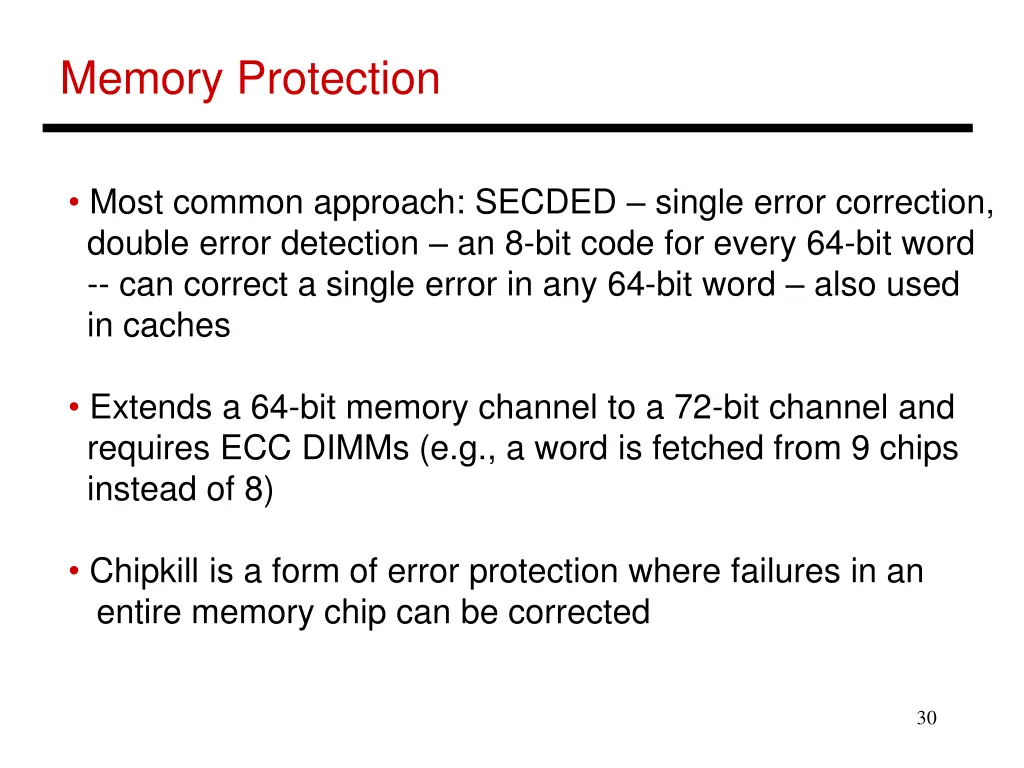 memory protection