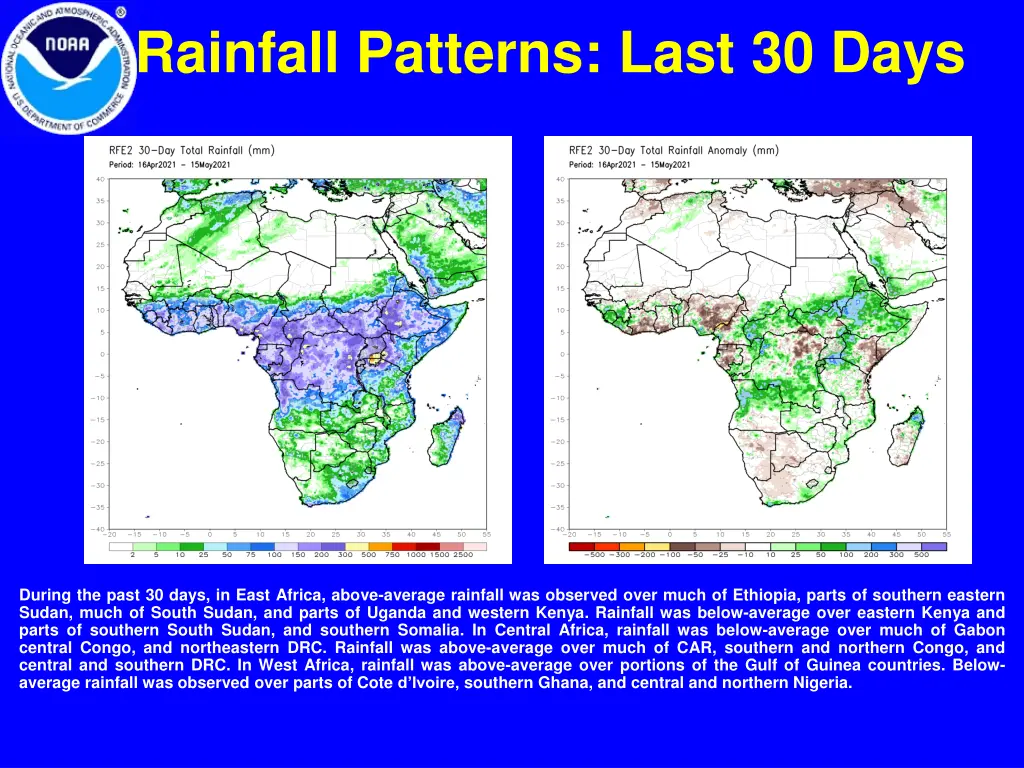 rainfall patterns last 30 days