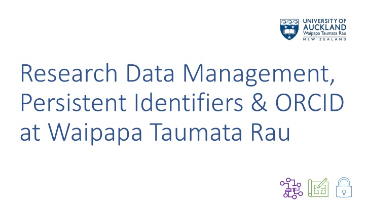 research data management persistent identifiers