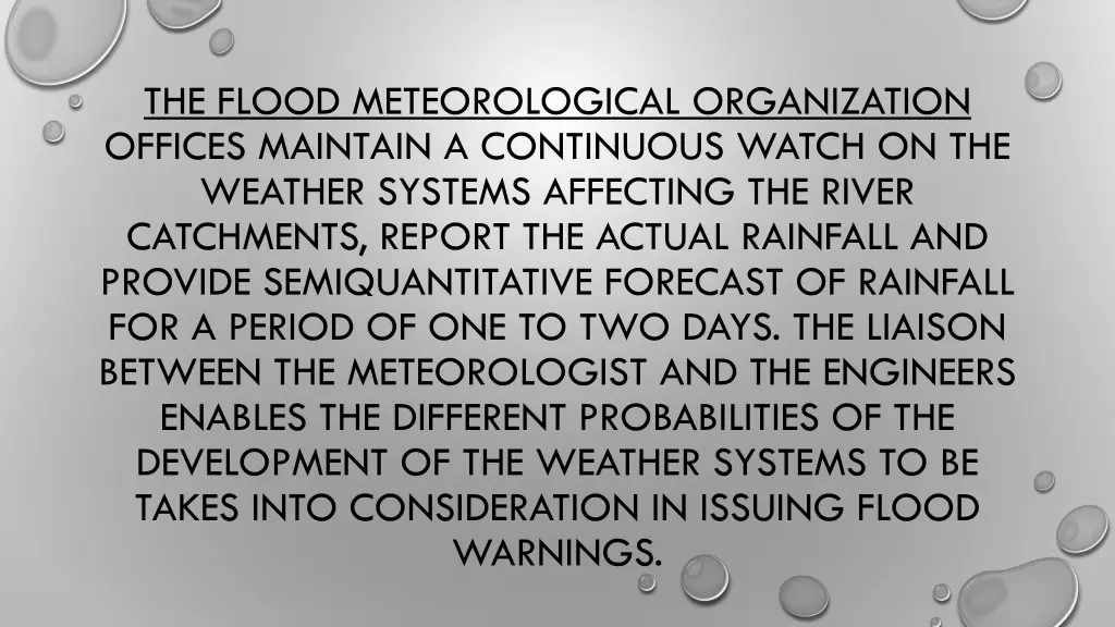 the flood meteorological organization offices