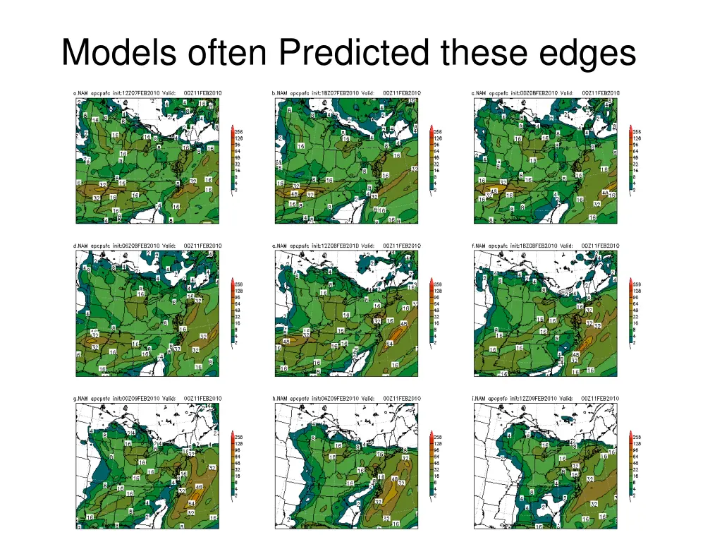 models often predicted these edges