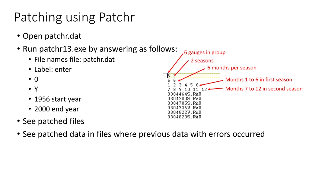 patching using patchr