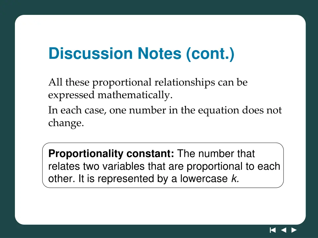 discussion notes cont 3