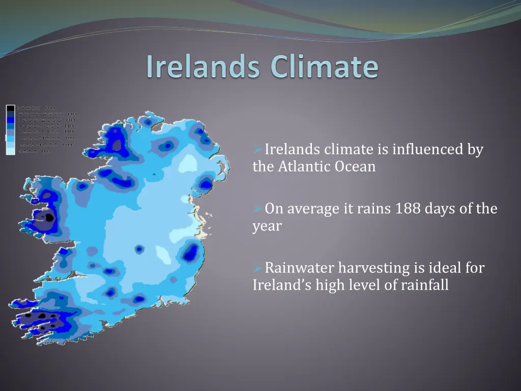 irelands climate is influenced by the atlantic