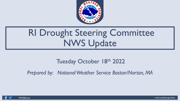 ri drought steering committee nws update