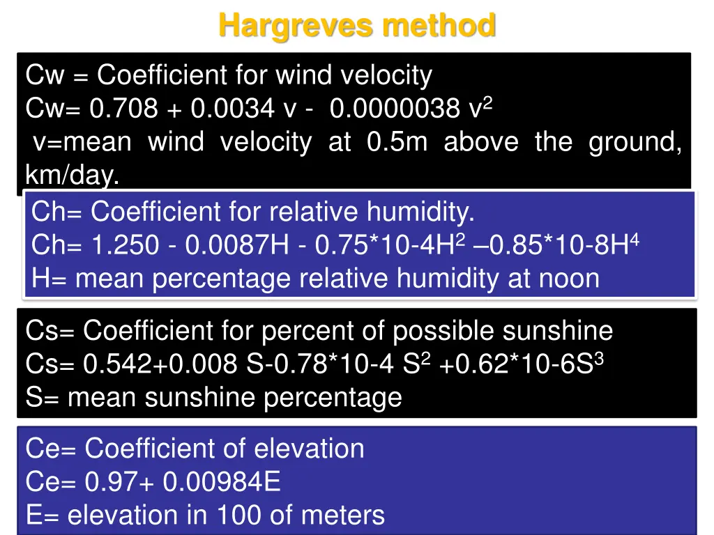 hargreves method