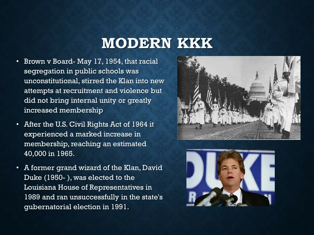 modern kkk