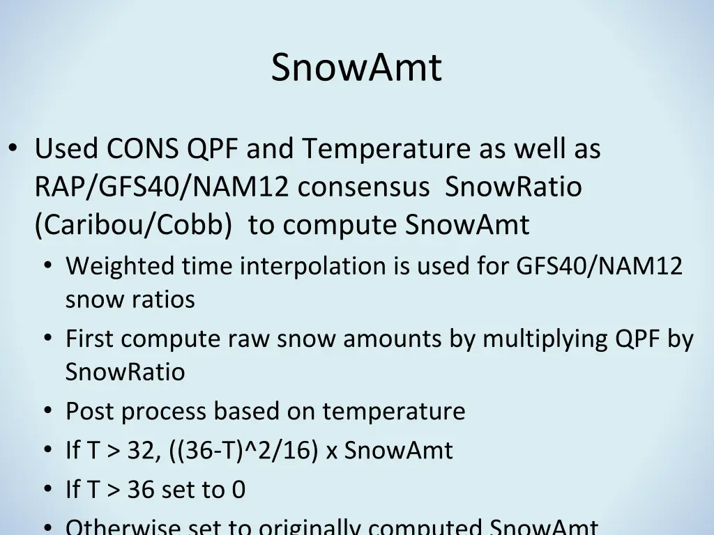 snowamt