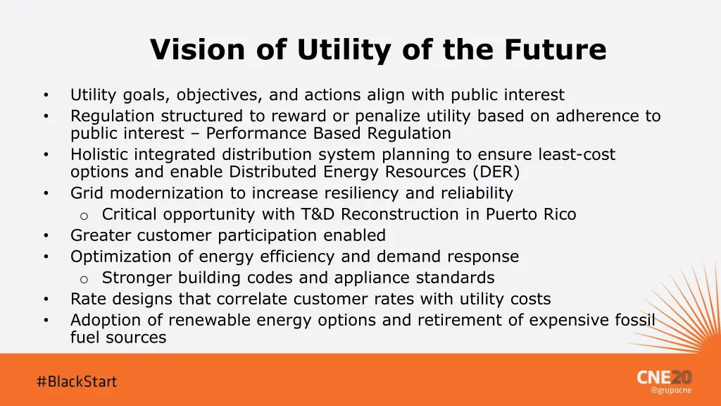 vision of utility of the future