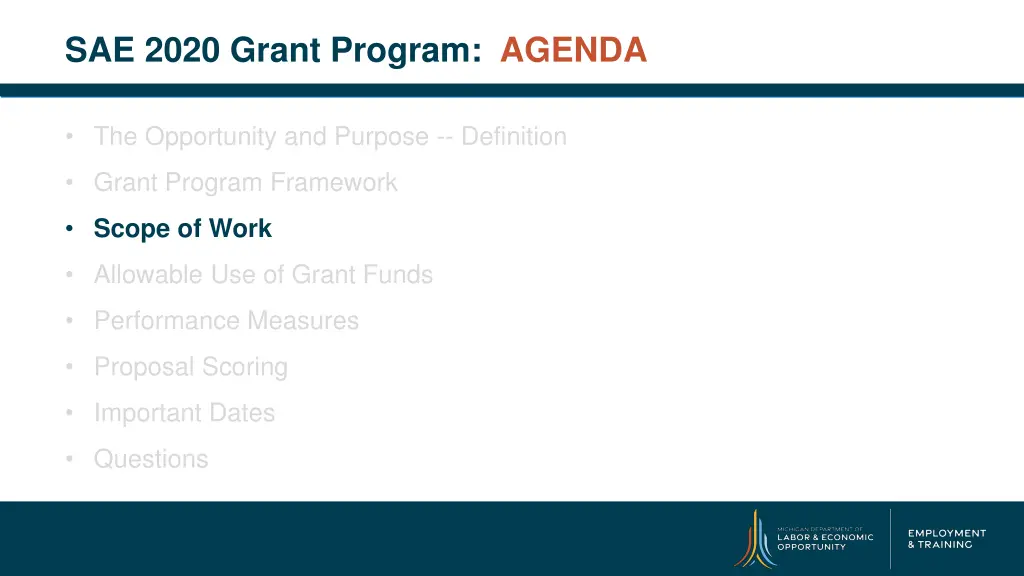 sae 2020 grant program agenda 3