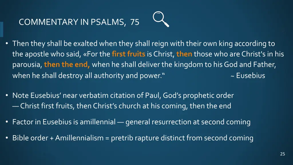 commentary in psalms 75