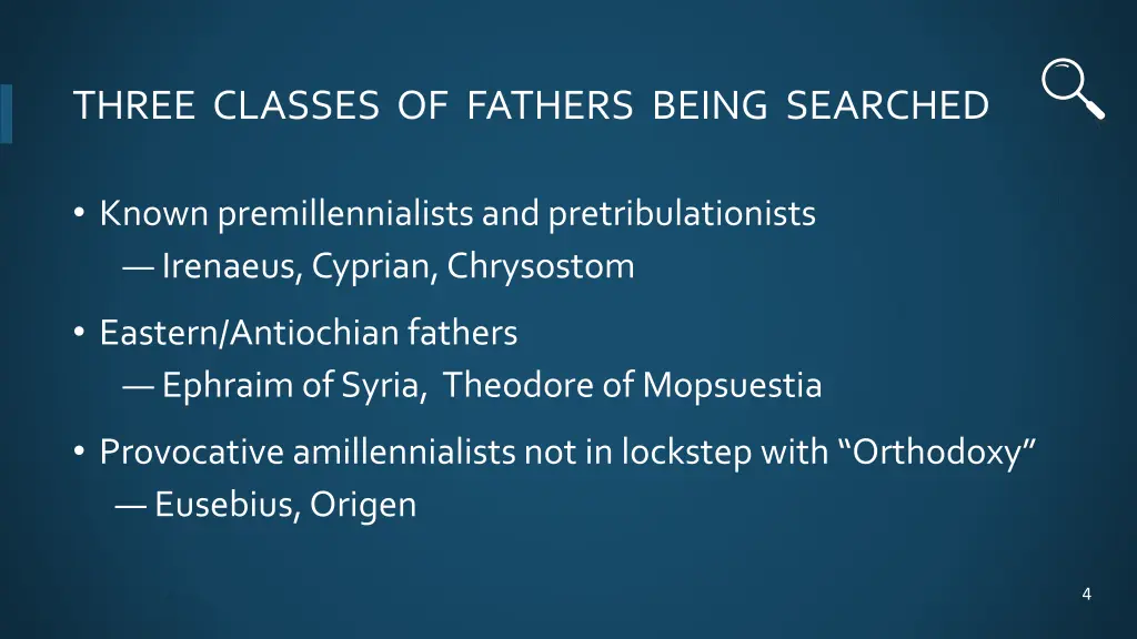 three classes of fathers being searched