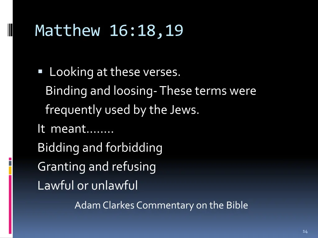 matthew 16 18 19 3