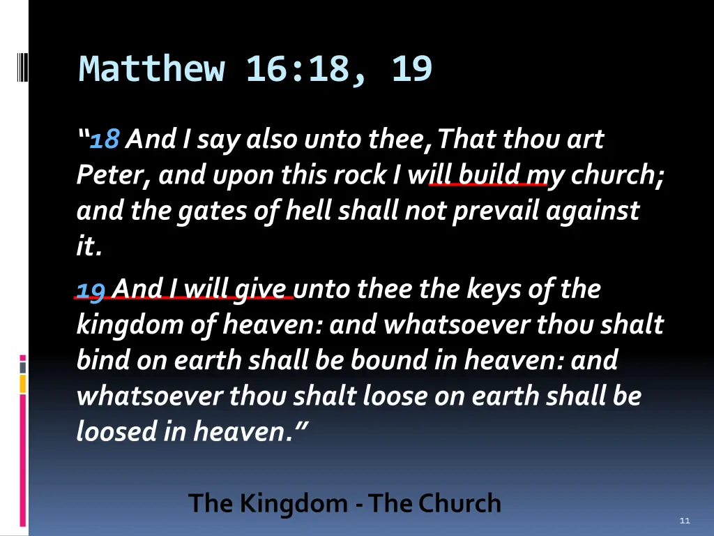 matthew 16 18 19