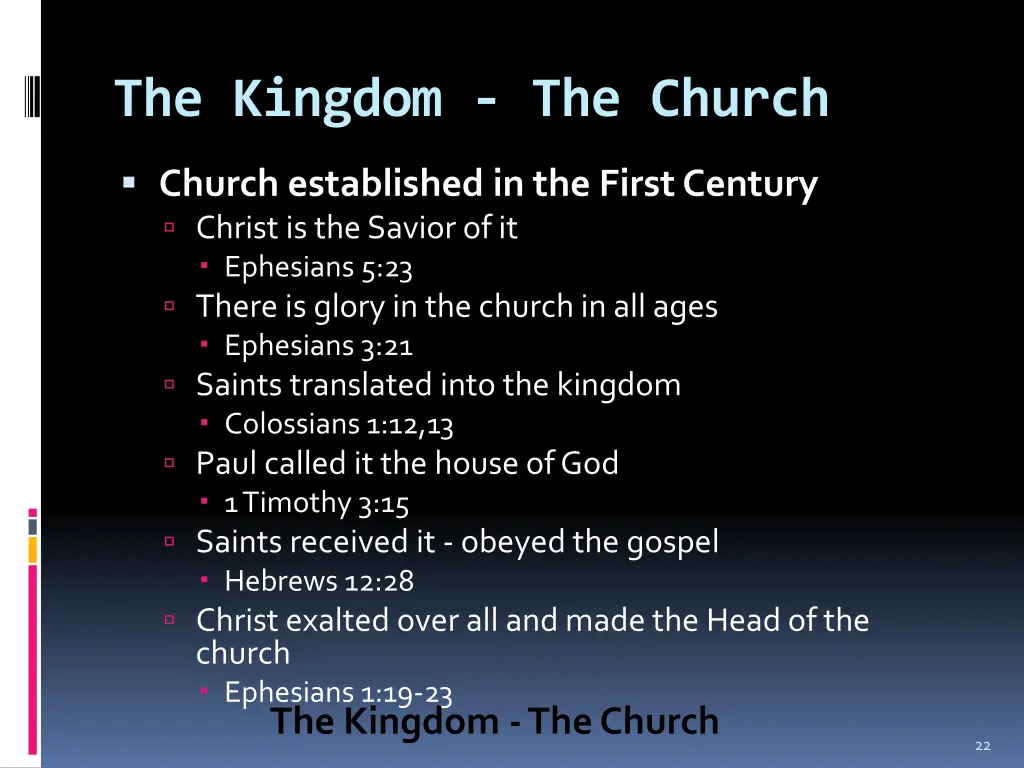 the kingdom the church 3