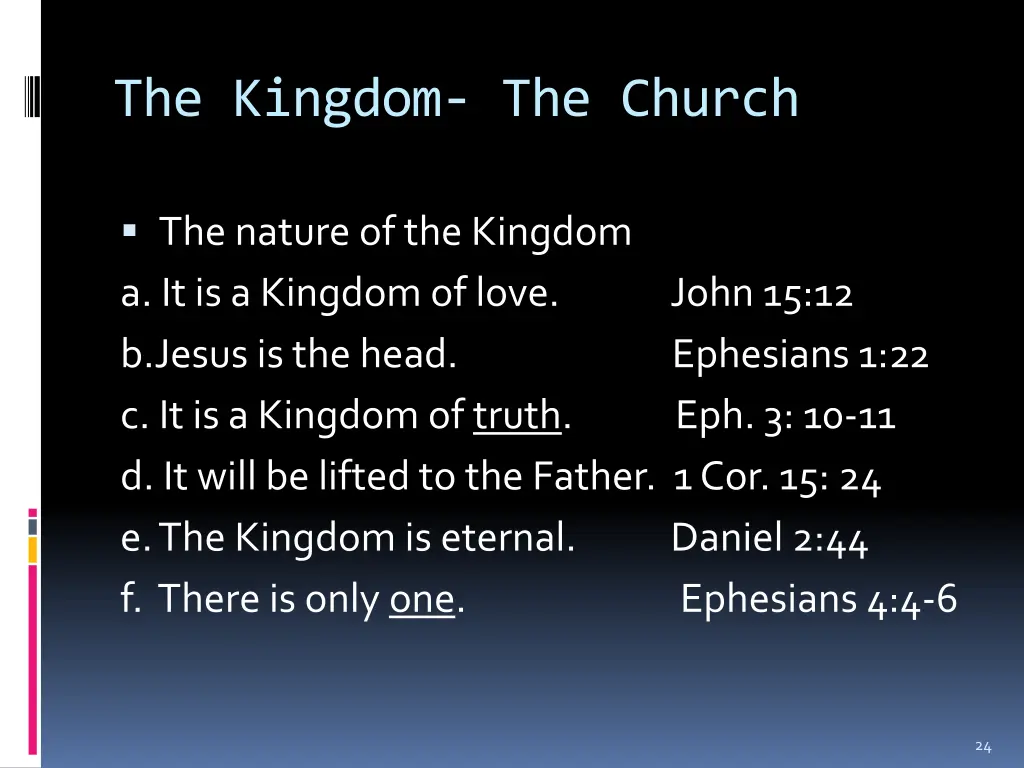 the kingdom the church 5