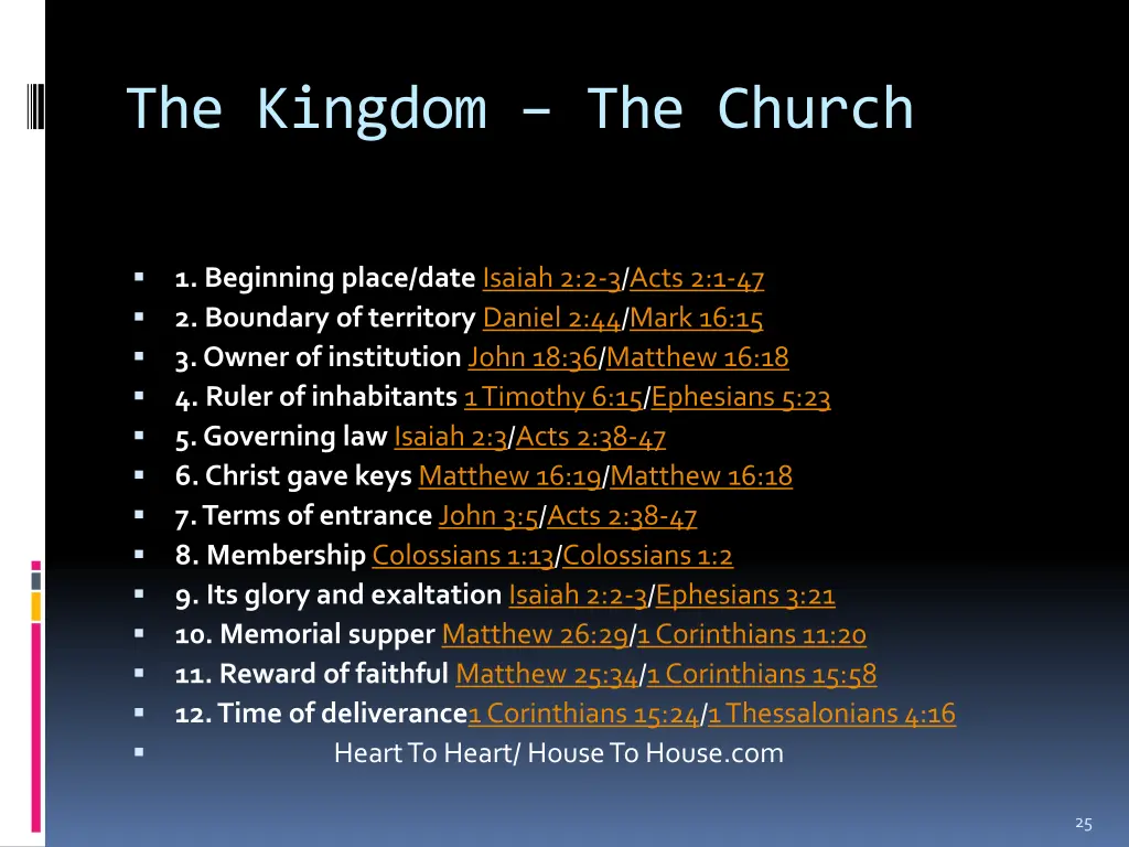 the kingdom the church 6