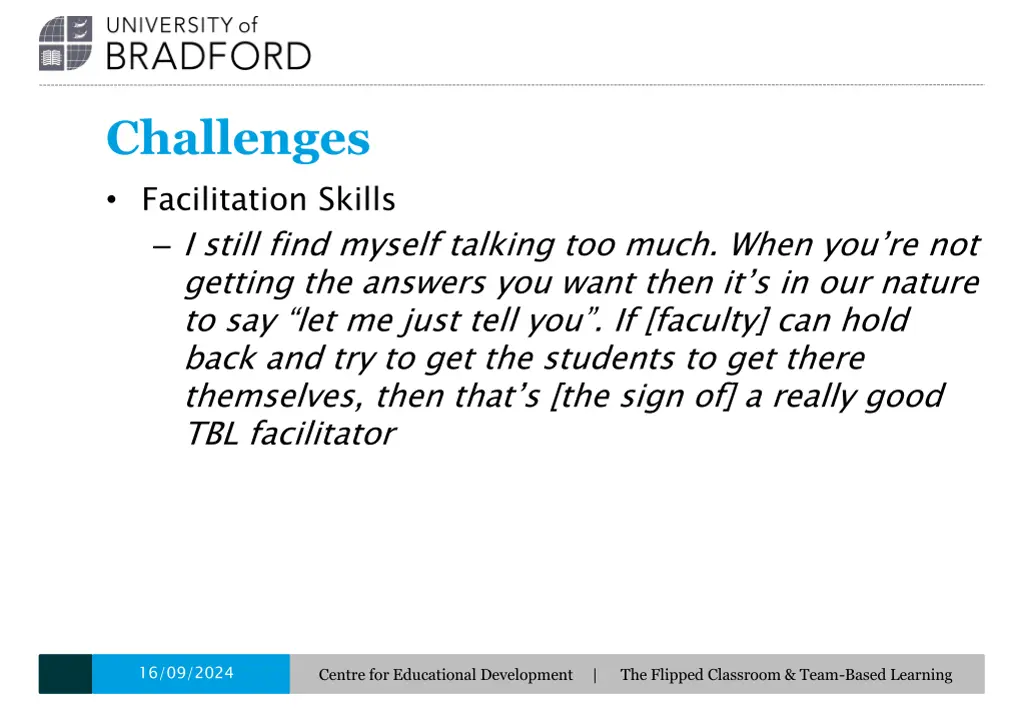 challenges facilitation skills i still find