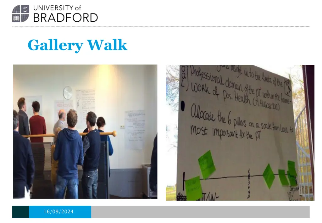 gallery walk