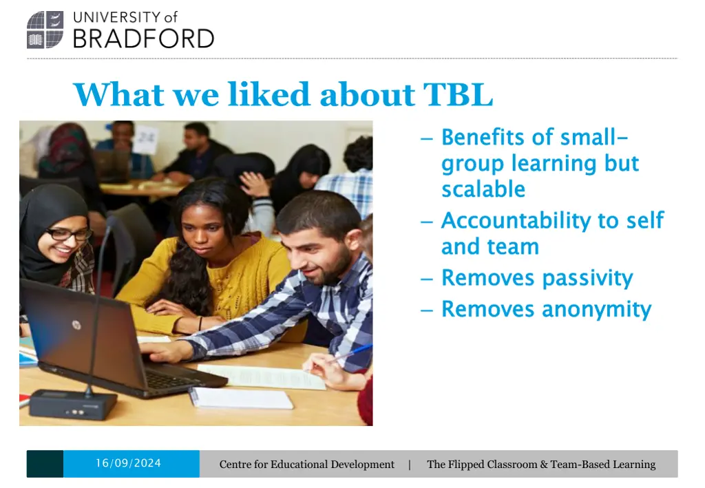 what we liked about tbl