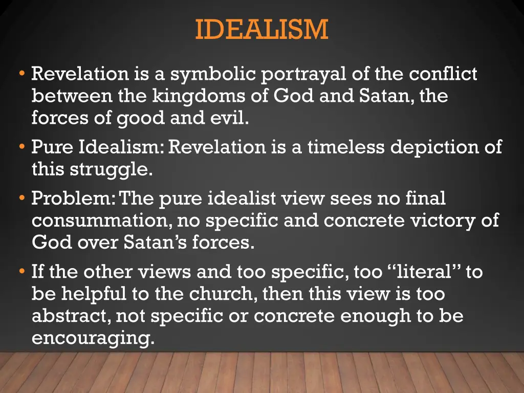 idealism