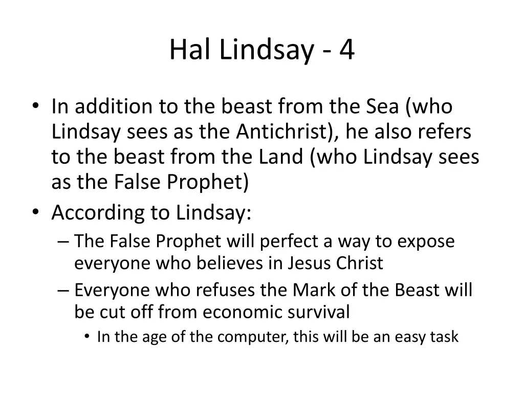 hal lindsay 4