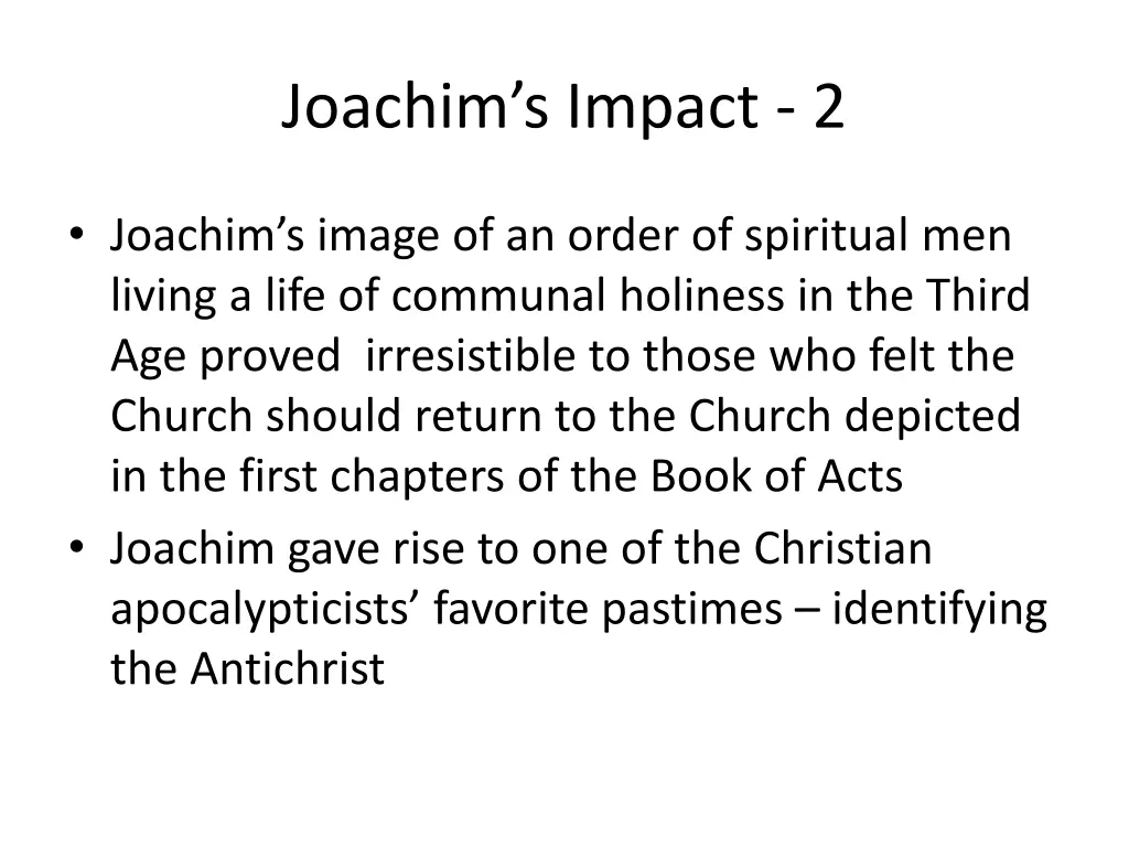 joachim s impact 2