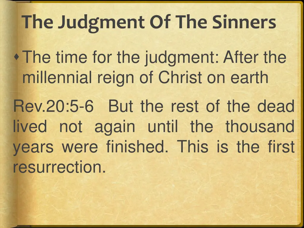 the judgment of the sinners 3