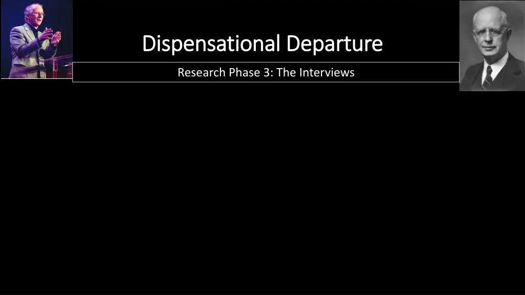 dispensational departure dispensational departure 20