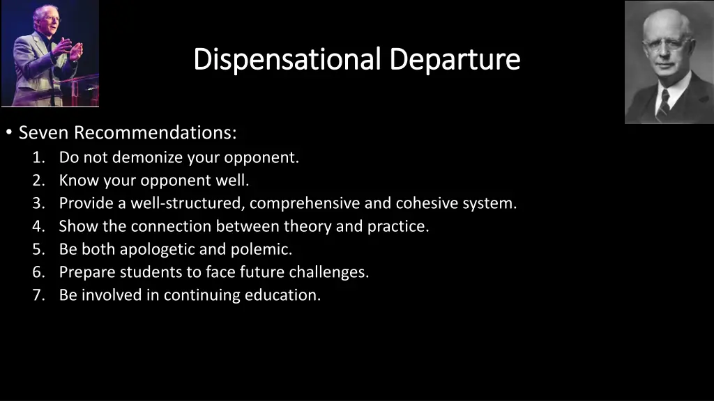 dispensational departure dispensational departure 21