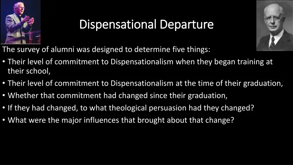 dispensational departure dispensational departure 4