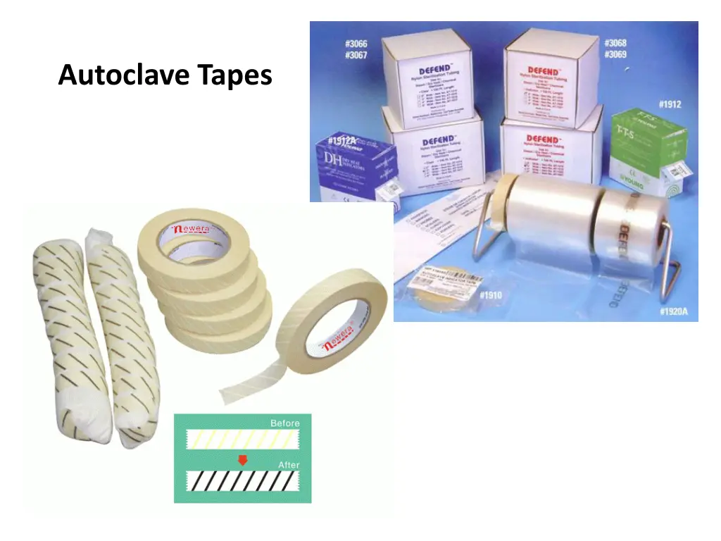 autoclave tapes