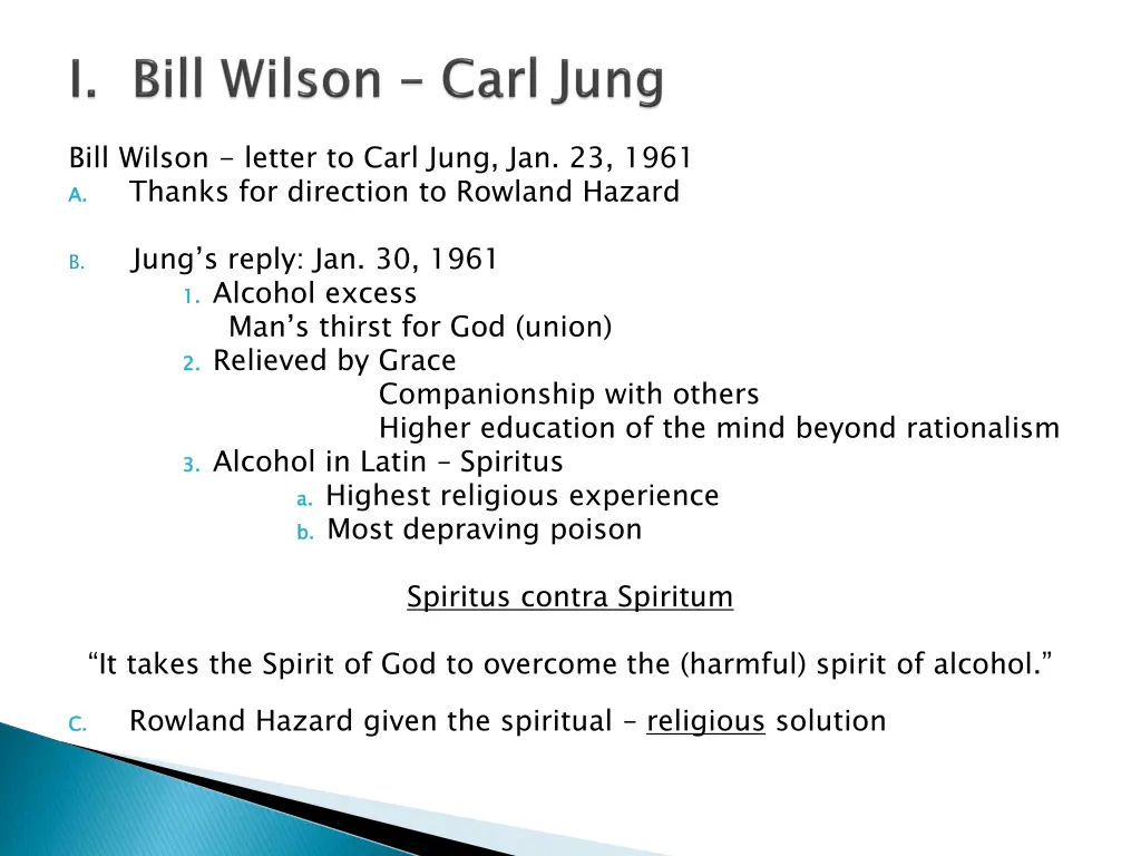 bill wilson letter to carl jung jan 23 1961 a