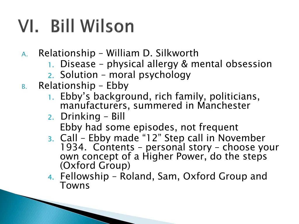 relationship william d silkworth 1 2 relationship