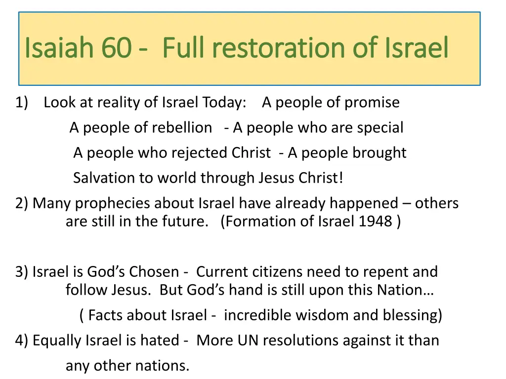 isaiah 60 isaiah 60 full restoration of israel