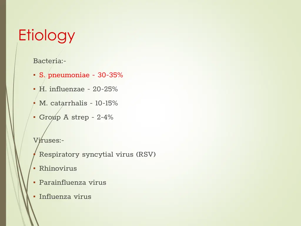 etiology