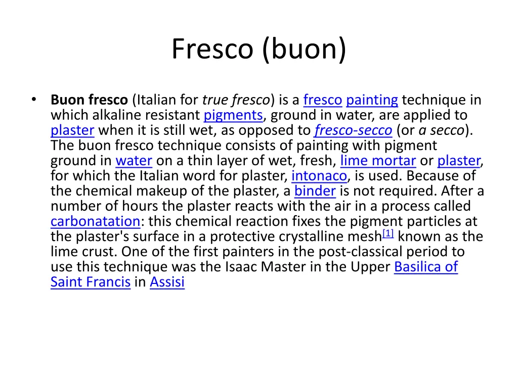 fresco buon