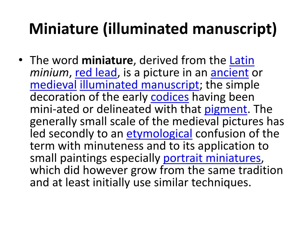 miniature illuminated manuscript